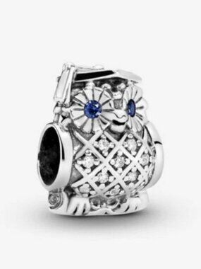 Pandora Owl Graduation Charm